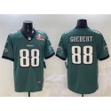 Philadelphia Eagles #88 Dallas Goedert Green 2025 Super Bowl LIX Patch New Vapor Untouchable Limited Stitched Jersey