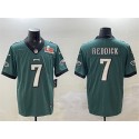 Philadelphia Eagles #7 Haason Reddick Green 2025 Super Bowl LIX Patch Vapor Untouchable Limited Stitched Jersey