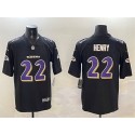 Baltimore Ravens #22 Derrick Henry Black Fashion Vapor Untouchable Limited Jersey