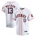 Houston Astros #13 Christian Walker White 2025 Home Limited Stitched Jersey