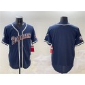 San Diego Padres Blank Navy 1998 World Series Cool Base Stitched Jersey