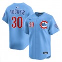 Chicago Cubs #30 Kyle Tucker Blue 2024 25 2nd Alternate Limited Stitched Jersey