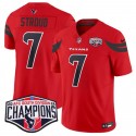 Houston Texans #7 C.J. Stroud Red F.U.S.E. 2024 AFC South Division Champions Vapor Limited Stitched Jersey