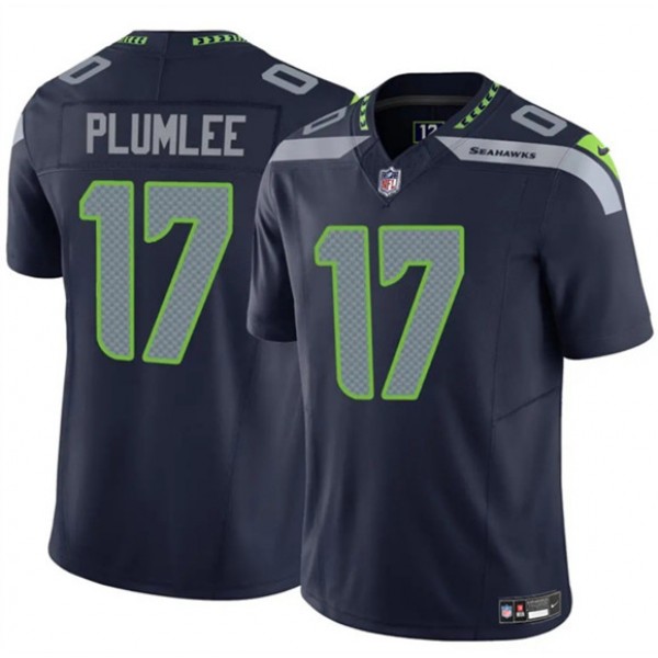 Seattle Seahawks #17 John Rhys Navy 2024 F.U.S.E Vapor Limited Stitched Jersey