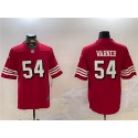 San Francisco 49ers #54 Fred Warner Red Vapor Untouchable Limited Stitched Jersey