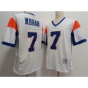 Blue Mountain State #7 Alex Moran White Stitched Jersey