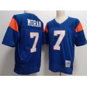Blue Mountain State #7 Alex Moran Blue Stitched Jersey