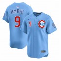 Chicago Cubs #9 Miguel Amaya Blue 2024 25 2nd Alternate Limited Stitched Jersey