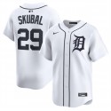 Detroit Tigers #29 Tarik Skubal White 2024 Home Limited Stitched Jersey