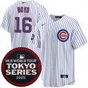 Chicago Cubs #16 Matthew Boyd White 2025 World Tour: Tokyo Series Home Stitched Jersey