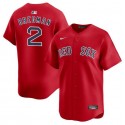 Boston Red Sox #2 Alex Bregman Red 2024 Alternate Limited Stitched Jersey