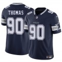 Dallas Cowboys #90 Solomon Thomas Navy 2025 F.U.S.E. Vapor Untouchable Limited Stitched Jersey
