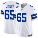 Dallas Cowboys #65 Robert Jones White 2025 F.U.S.E. Vapor Untouchable Limited Stitched Jersey