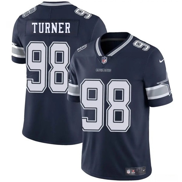 Dallas Cowboys #98 Payton Turner Navy 2025 Vapor Untouchable Limited Stitched Jersey