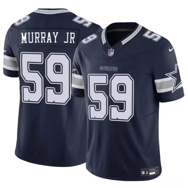 Dallas Cowboys #59 Kenneth Murray Jr. Navy 2025 F.U.S.E. Vapor Untouchable Limited Stitched Jersey