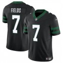 New York Jets #7 Justin Fields Black 2025 F.U.S.E. Vapor Untouchable Limited Stitched Jersey