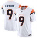 Denver Broncos #9 Talanoa Hufanga White 2025 F.U.S.E. Vapor Limited Stitched Jersey