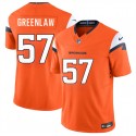 Denver Broncos #57 Dre Greenlaw Orange 2025 F.U.S.E. Vapor Limited Stitched Jersey