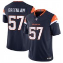 Denver Broncos #57 Dre Greenlaw Navy 2025 F.U.S.E. Alternate Vapor Limited Stitched Jersey