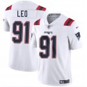 New England Patriots #91 Titus Leo White 2025 Vapor Limited Stitched Jersey