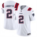 New England Patriots #2 Harold Landry III White 2025 F.U.S.E. Vapor Limited Stitched Jersey