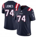 New England Patriots #74 Caleb Jones Navy 2025 F.U.S.E. Vapor Limited Stitched Jersey