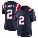 New England Patriots #2 Harold Landry III Navy 2025 F.U.S.E. Vapor Limited Stitched Jersey