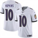 Baltimore Ravens #10 DeAndre Hopkins White Vapor Limited Jersey