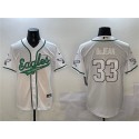 Philadelphia Eagles #33 Cooper DeJean White Cool Base Stitched Jersey