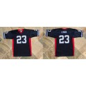 Buffalo Bills #23 Marshawn Lynch Navy Stitched Jersey