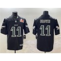Philadelphia Eagles #11 A. J. Brown Black 2025 Super Bowl LIX Patch Fashion New Vapor Untouchable Limited Stitched Jersey