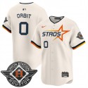 Houston Astros #0 Kaleb Ort Cream 2025 City Connect Limited Stitched Jersey
