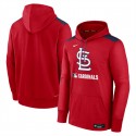 St. Louis Cardinals Red Collection Performance Pullover Hoodie
