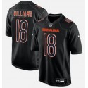 Chicago Bears #18 Caleb Williams Black Fashion Stitched Game Jersey