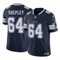 Dallas Cowboys #64 Dakoda Shepleys Navy 2025 F.U.S.E. Vapor Untouchable Limited Stitched Jersey