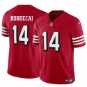 San Francisco 49ers #14 Tanner Mordecai New Red 2025 F.U.S.E. Vapor Untouchable Limited Stitched Jersey