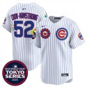 Chicago Cubs #52 Pete Crow-Armstrong White 2025 Tokyo Series Limited Stitched Jersey