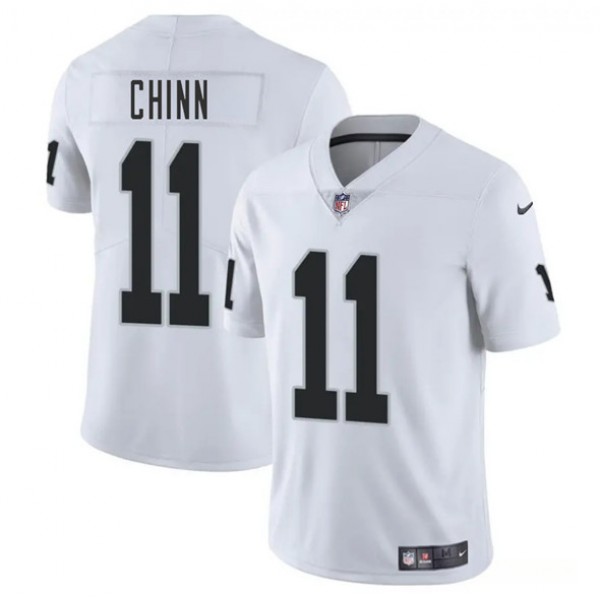 Las Vegas Raiders #11 Jeremy Chinn White 2025 Vapor Stitched Jersey