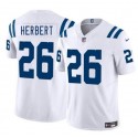 Indianapolis Colts #26 Khalil Herbert White 2025 F.U.S.E. Vapor Limited Stitched Jersey