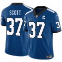 Indianapolis Colts #37 Daniel Scott Blue 2025 F.U.S.E. Throwback Vapor Limited Stitched Jersey
