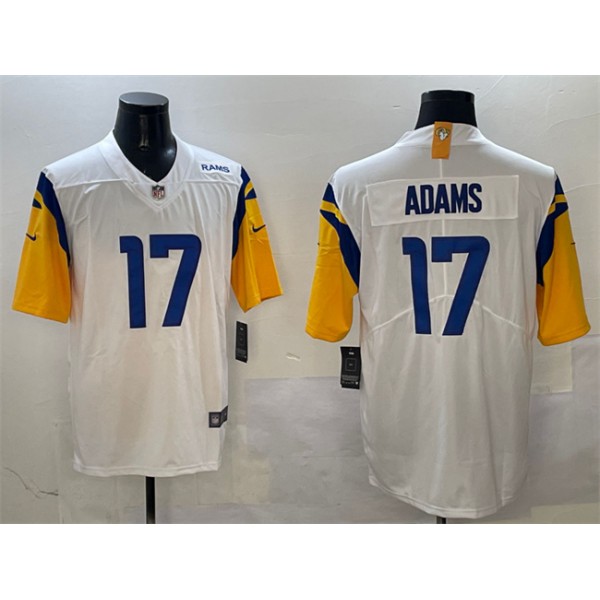Los Angeles Rams #17 Davante Adams White 2024 Vapor Untouchable Stitched Jersey