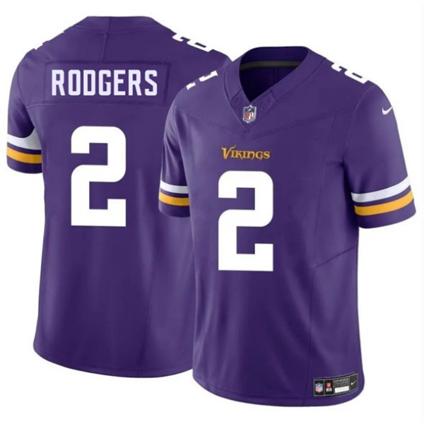 Minnesota Vikings #2 Isaiah Rodgers Purple 2025 F.U.S.E. Vapor Limited Stitched Jersey