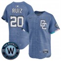 Washington Nationals #20 Keibert Ruiz Blue 2025 City Connect Limited Stitched Jersey