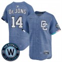 Washington Nationals #14 Paul DeJong Blue 2025 City Connect Limited Stitched Jersey