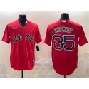 Boston Red Sox #35 Garrett Crochet Red Cool Base Stitched Jersey
