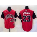 Chicago White Sox #23 Michael Jordan Red Black 2025 City Connect Limited Stitched Jersey