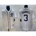 Detroit Tigers #3 Alan Trammell White Cool Base Stitched Jersey