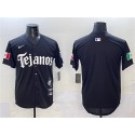 Texas Rangers Blank Black Mexico 2025 Vapor Premier Limited Stitched Jersey