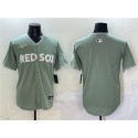 Boston Red Sox Blank Green 2025 City Connect Limited Stitched Jersey