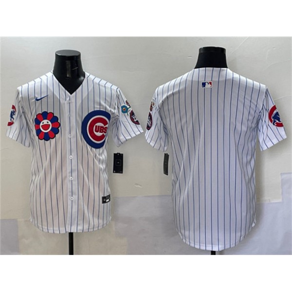 Chicago Cubs Blank White 2025 Tokyo Series Limited Stitched Jersey